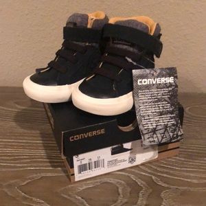 Brand new with box little Boys Converse